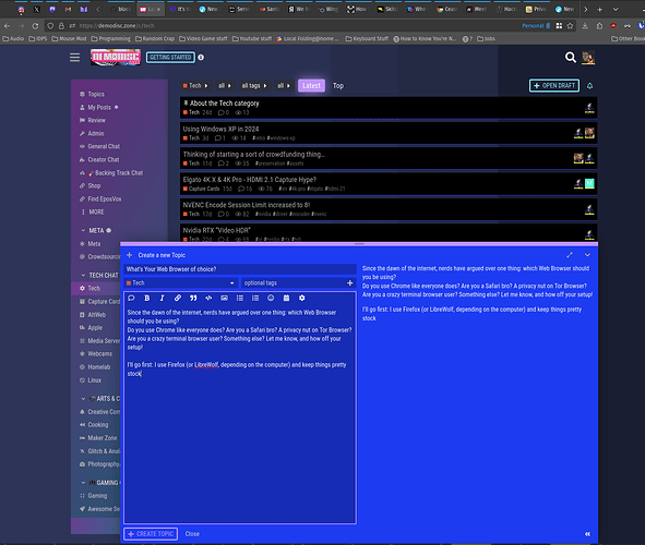 image|Screenshot of LibreWolf Setup